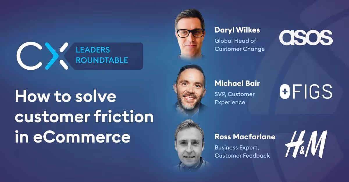 How to Solve Customer Friction in eCommerce