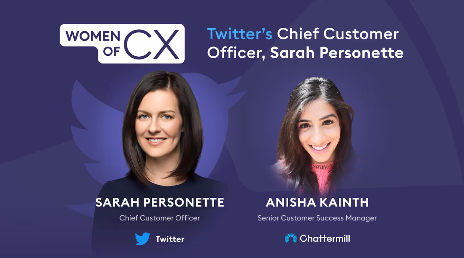 Women of CX: Twitter’s Chief Customer Officer, Sarah Personette