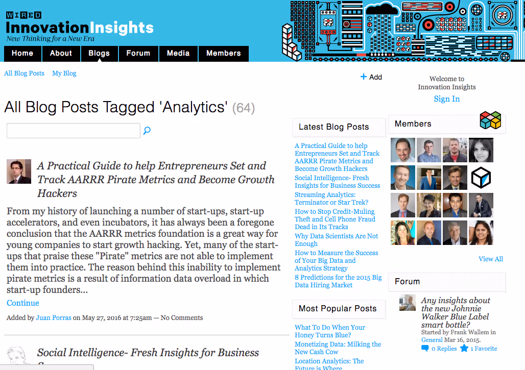 Wired blog
