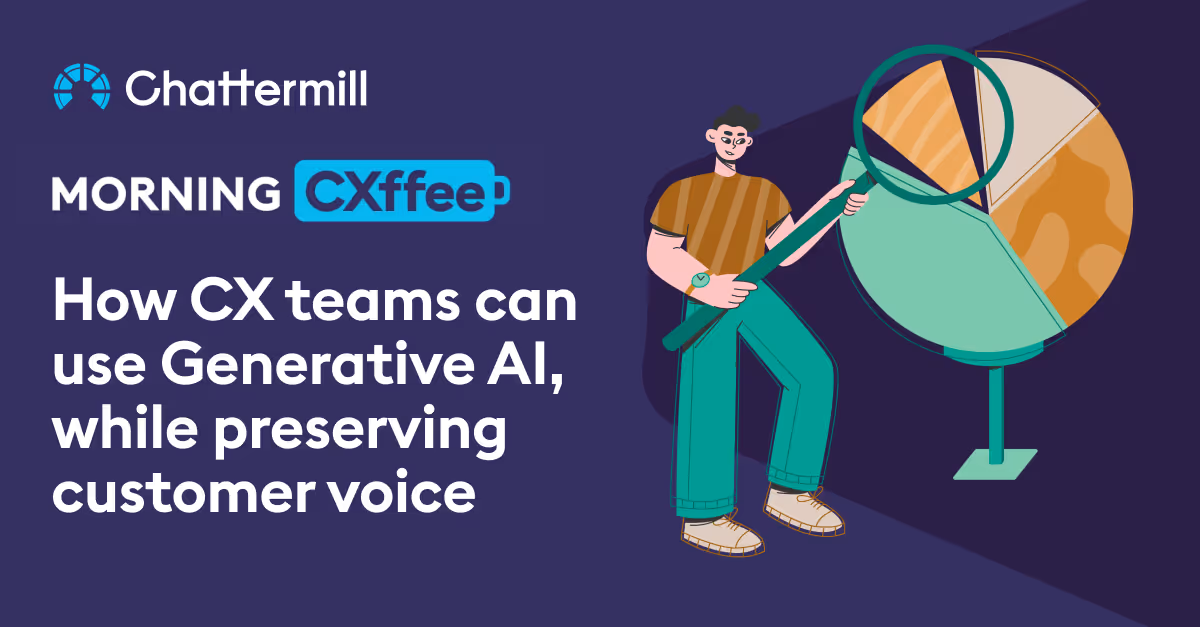 How CX teams can use Generative AI, while preserving customer voice