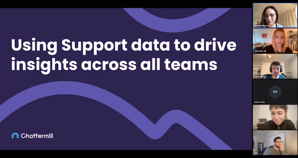 Roundtable round-up: Using support data to drive insights across all teams