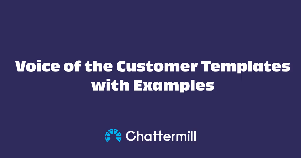 Voice of the Customer (VoC): What It Is, Examples & How to Build a Program