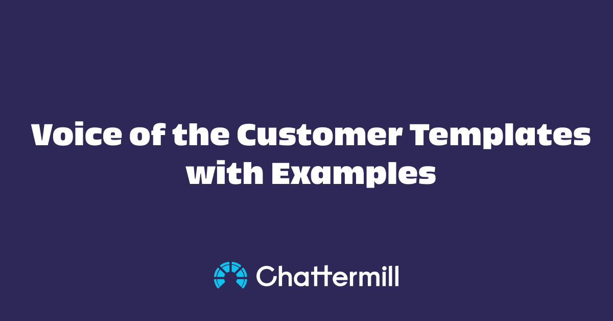 Image showing the title 'what is voice of customer'