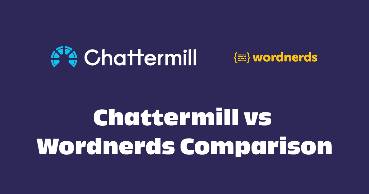Chattermill vs Wordnerds: Which Customer Intelligence Platform to Choose in 2026