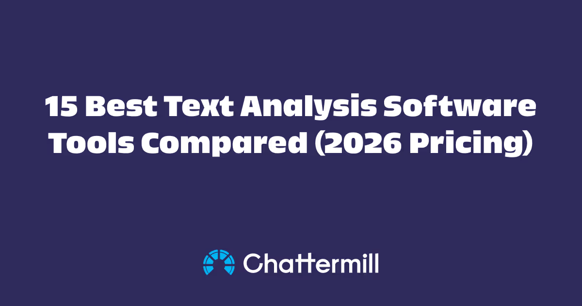 15 Best Text Analysis Software Tools for 2026 Compared