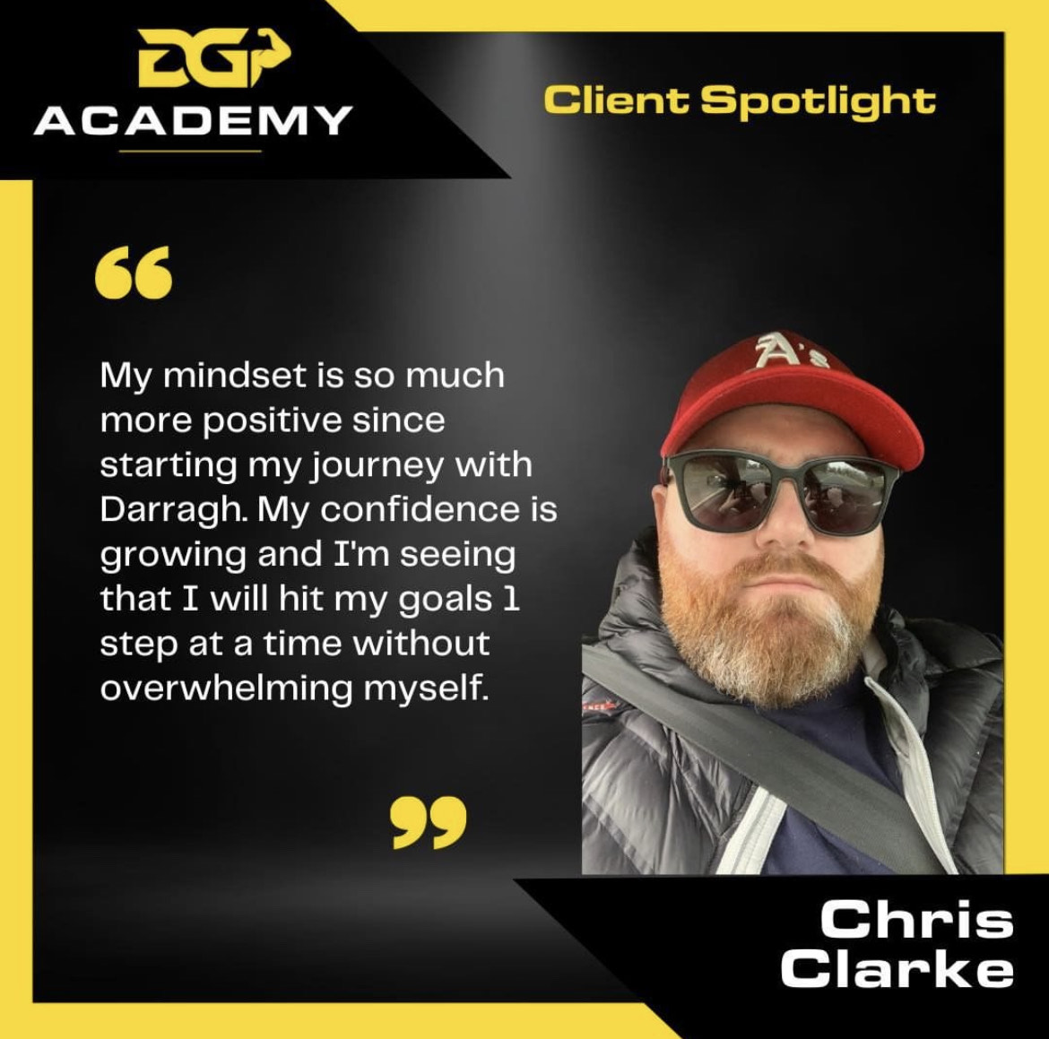 Client Testimonial Quote From Chris Clarke