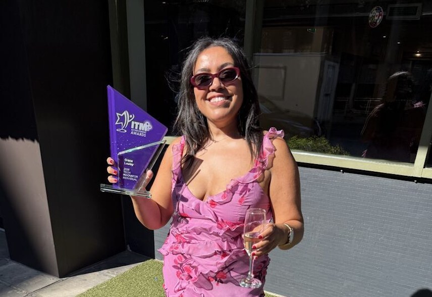 Our MD wins ITM Tech Innovator of the Year: Grace Louisy on AI, "failing fast," and the compliance gap nobody talks about