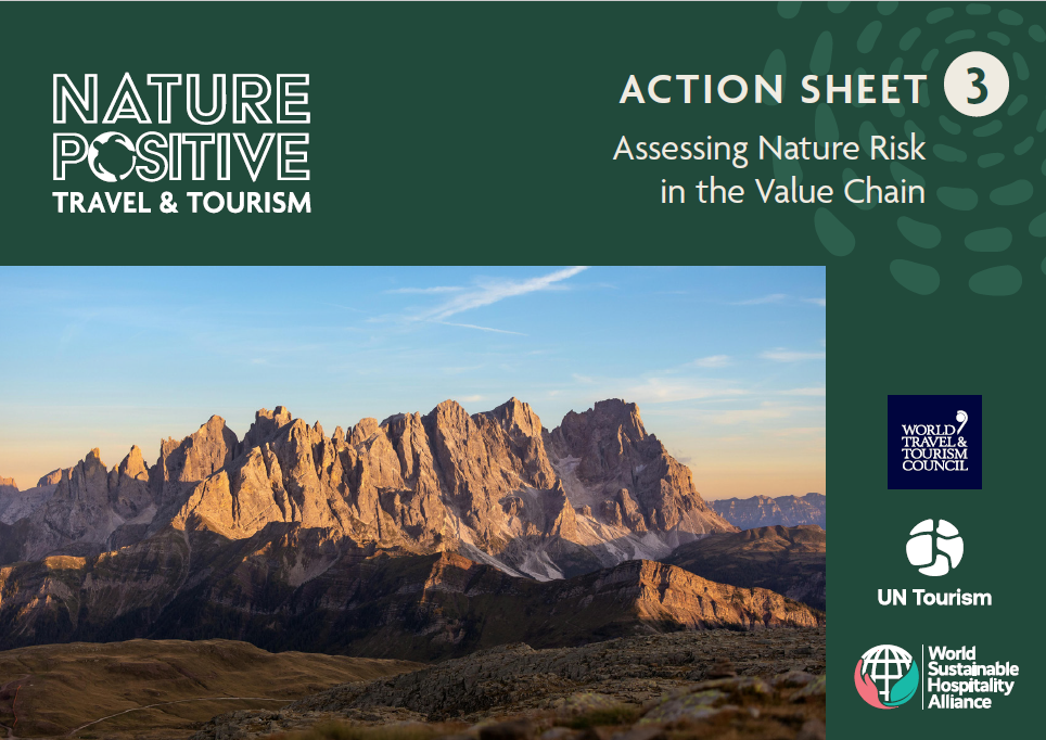 Action Sheet 3 - Assessing Nature Risk in the Value Chain