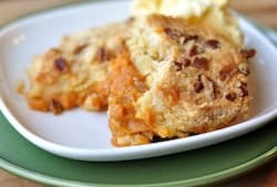 Pumpkin cobbler