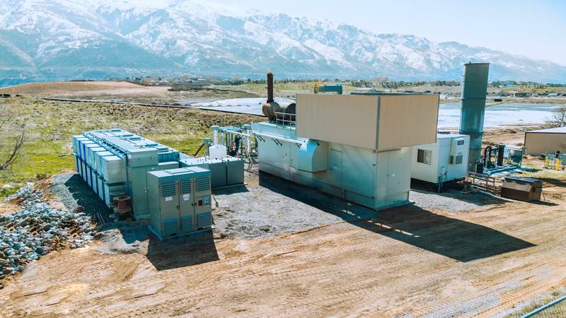 Wasatch project site, Utah ‚Äî generation facility with co-located data center containers