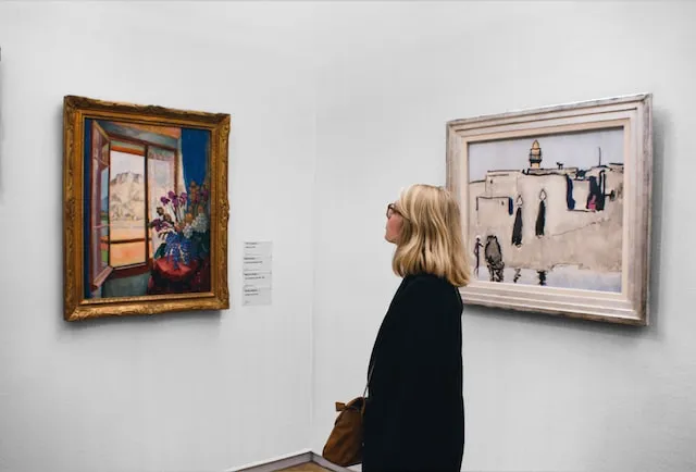 Ausstellung in einer Kunstgalerie