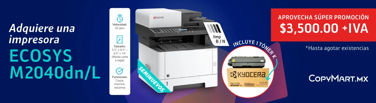 Renta copiadoras, renta de multifuncionales Copymart