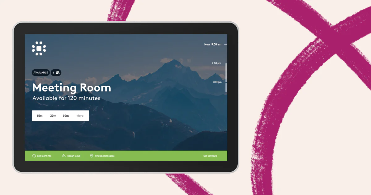 Conference and Meeting Room Display Software | Robin