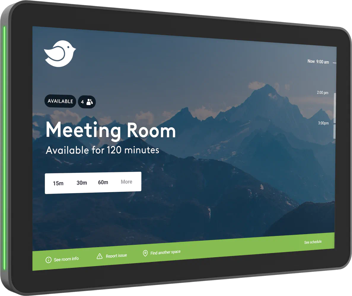 Logitech Tap Scheduler with Robin
