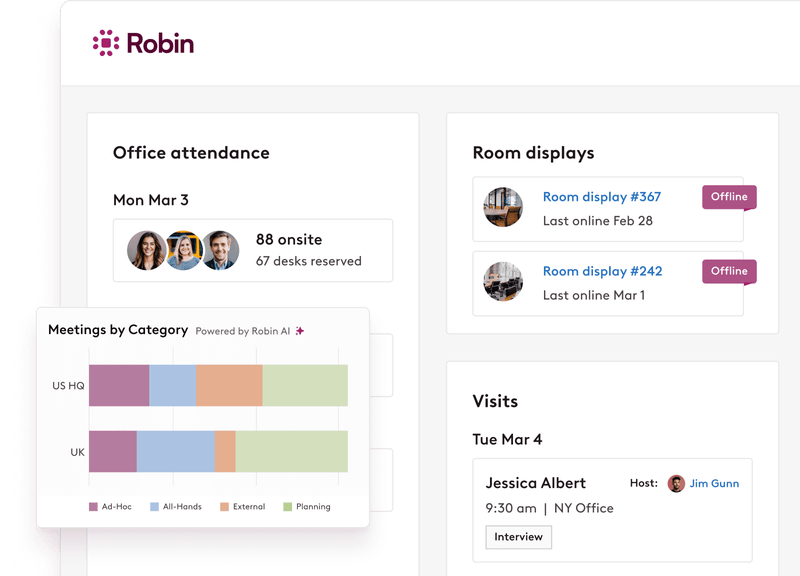 Platform Overview - Build Productive Offices | Robin