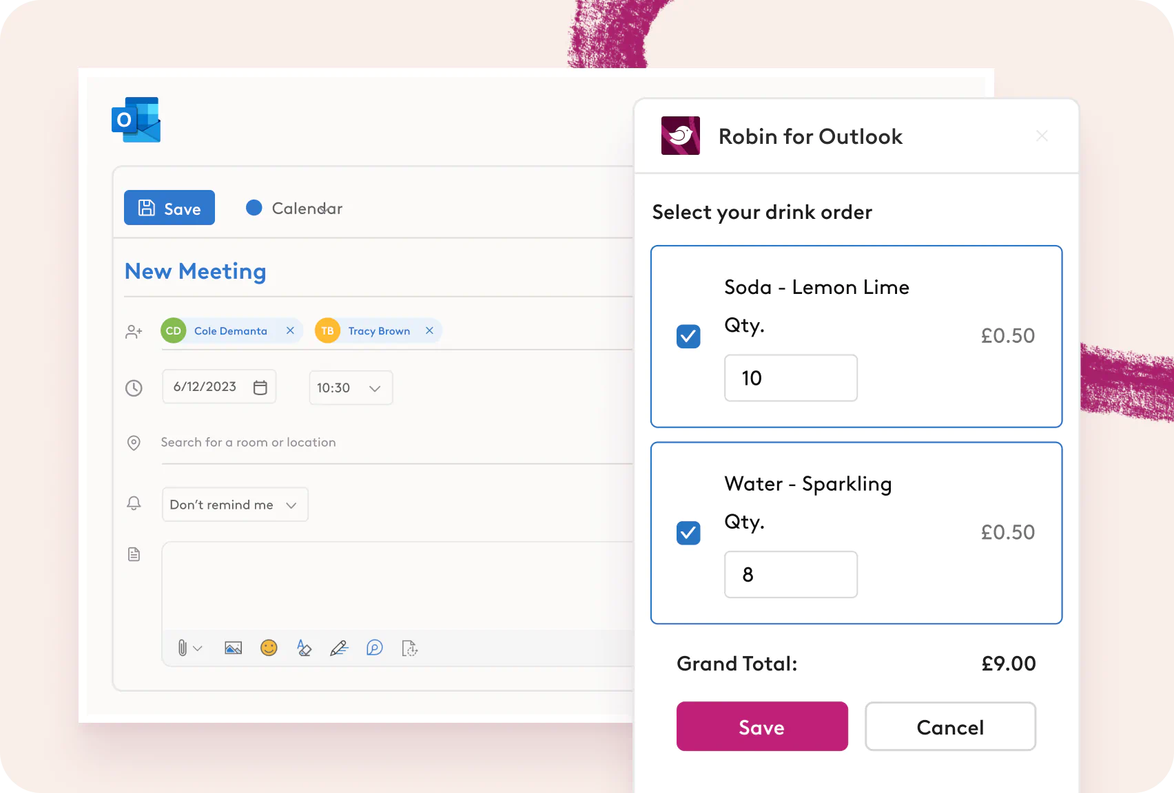 Robin Outlook Add-In