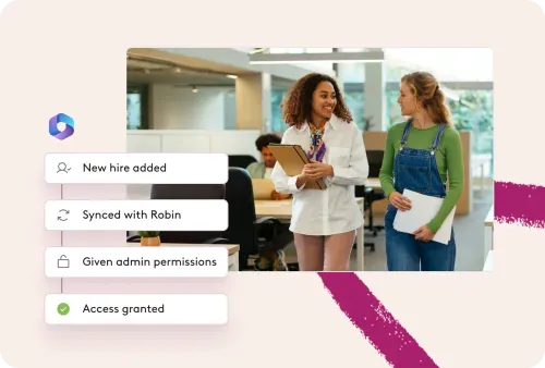 Adding an admin into Robin with Microsoft 365