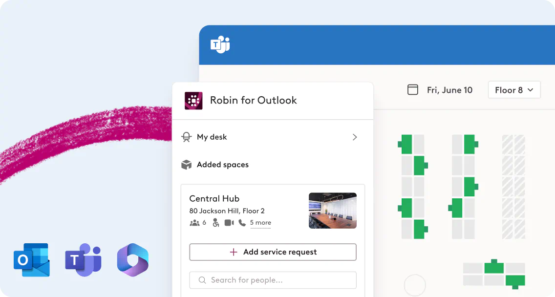 Microsoft + Robin integrations