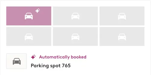 Booking a parking spot automatically in Robin
