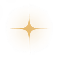 Four-point star shape in a faded light beige color on a transparent background.