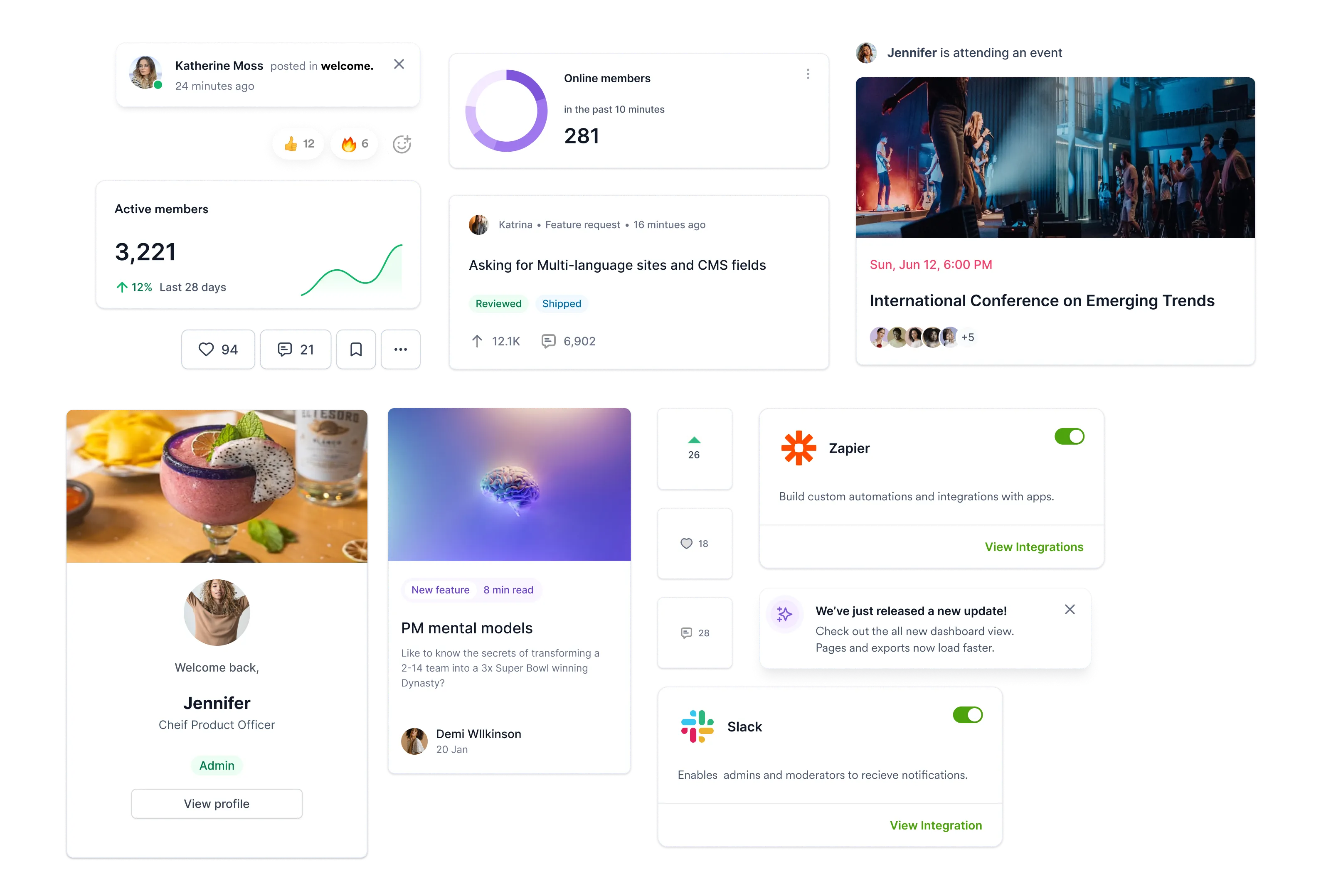 Bettermode dashboard