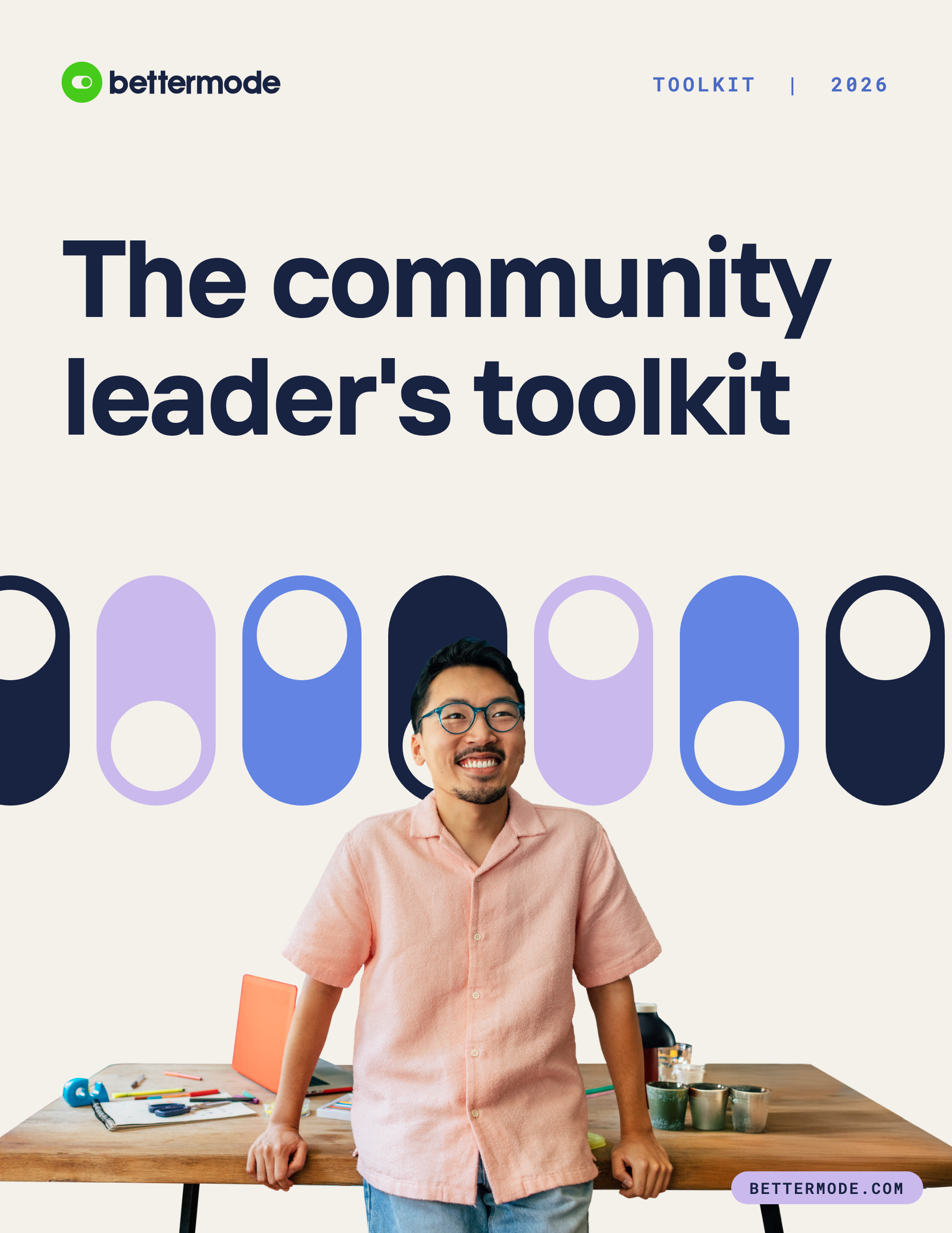 Cover of the Bettermode community leader's toolkit