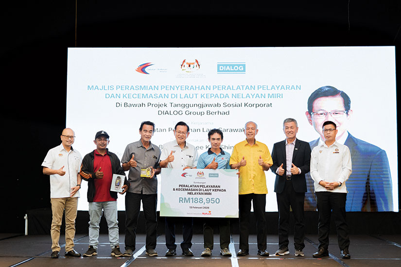 DIALOG CSR collaboration with the Department of Marine Fisheries Sarawak