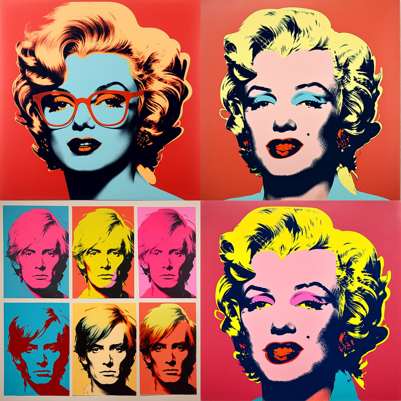 Andy Warhol AI Art Style Guide Discover Iconic Pop Art Techniques Andy Warhol AI Art Style Guide Discover Iconic Pop Art Techniques