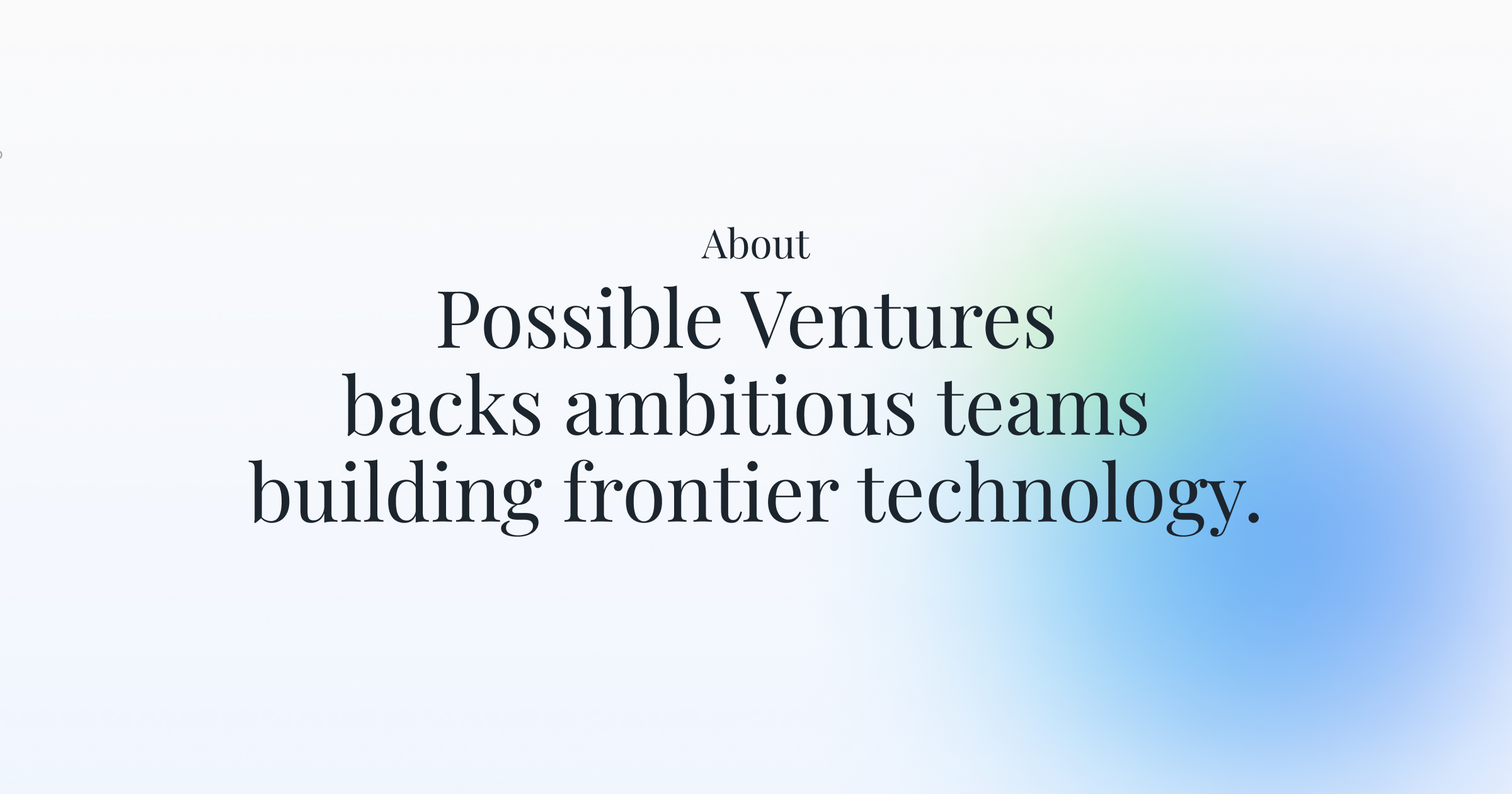 Possible Ventures photo