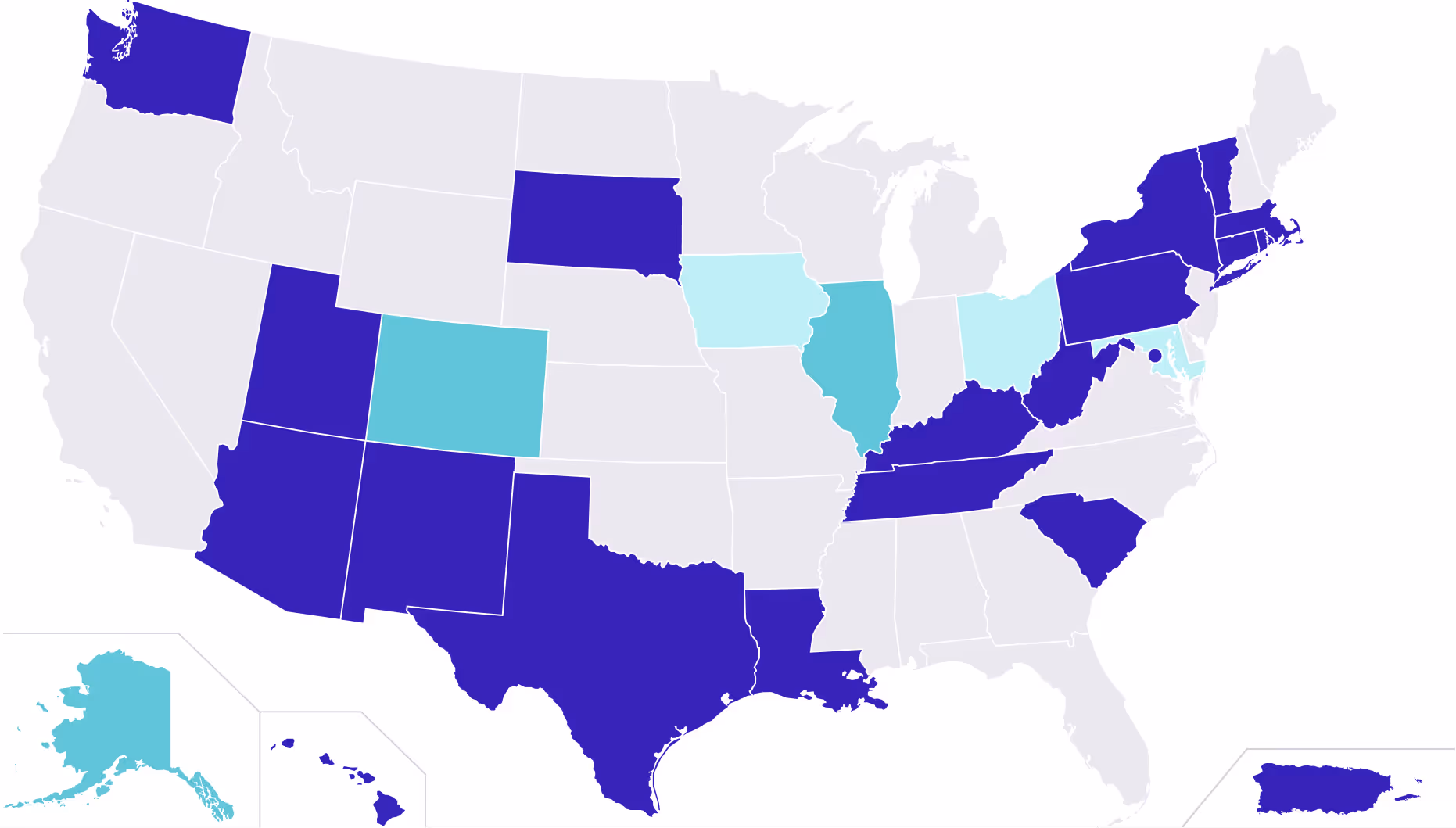 saas sales tax united states map preview