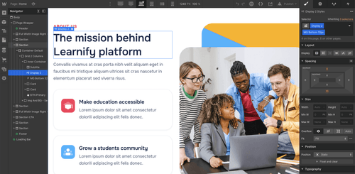 Start Here - Learnify X - Webflow Ecommerce website template