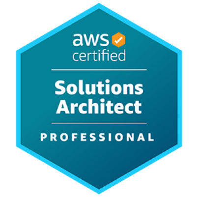 AWS Solution Architect Professional Certificate Badge