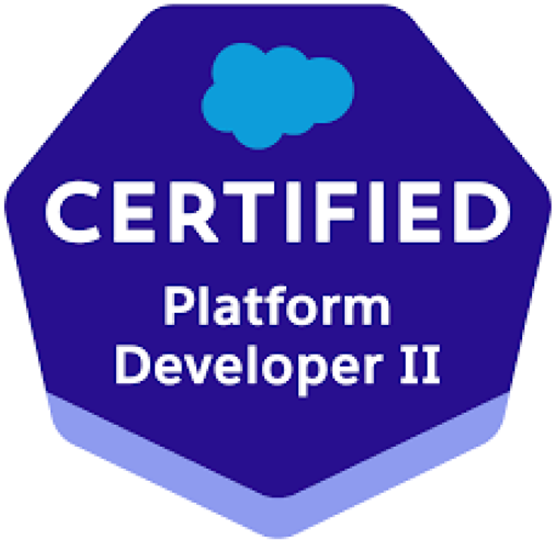 Badge Salesforce Certified Platform Developer 2