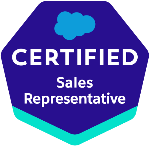 Salesforce Sales Representative Badge