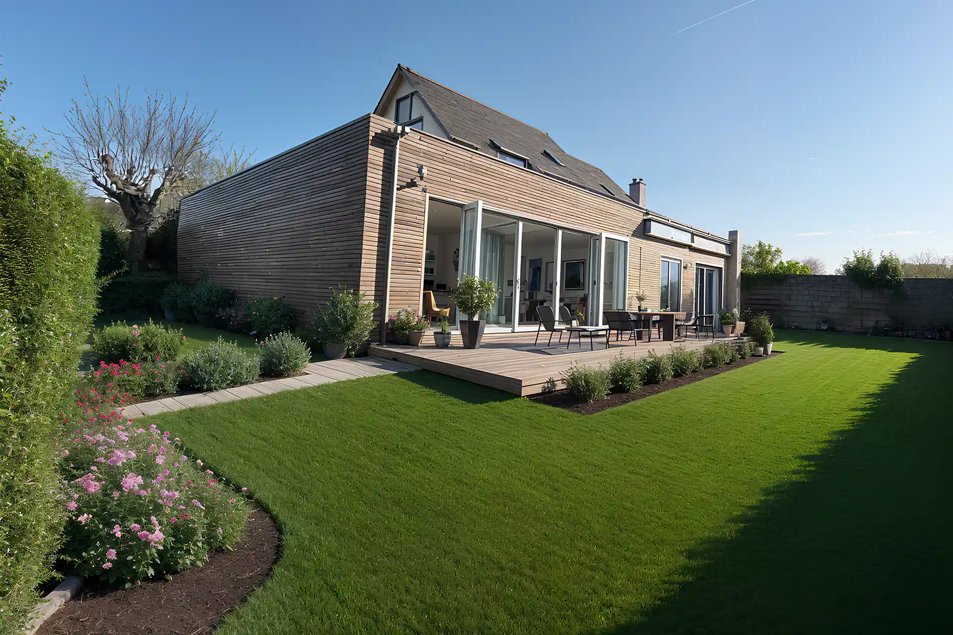 Extension et rénovation d'une maison à Betton