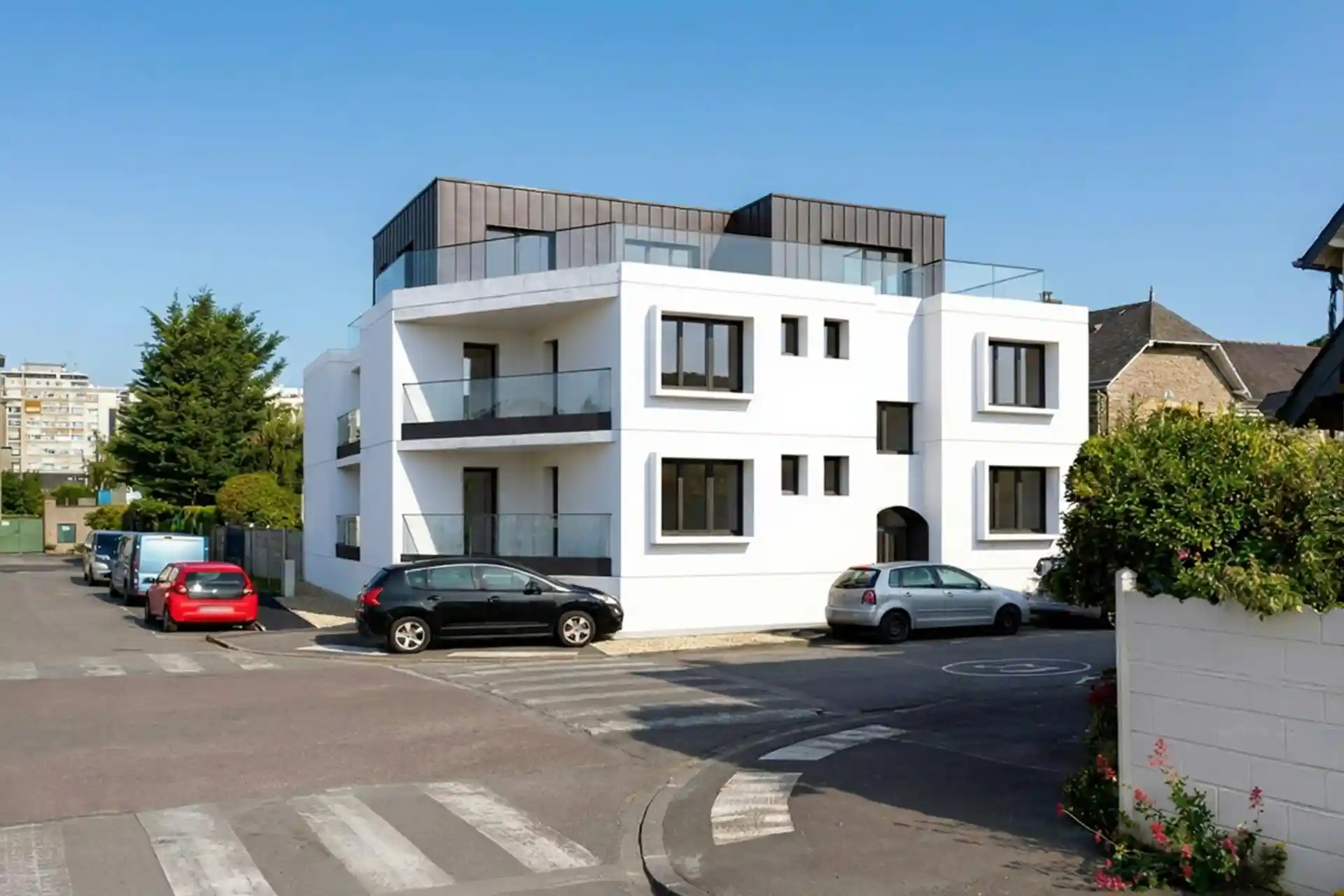 Résidence Urbaine Contemporaine à Rennes - Projet Résidentiel