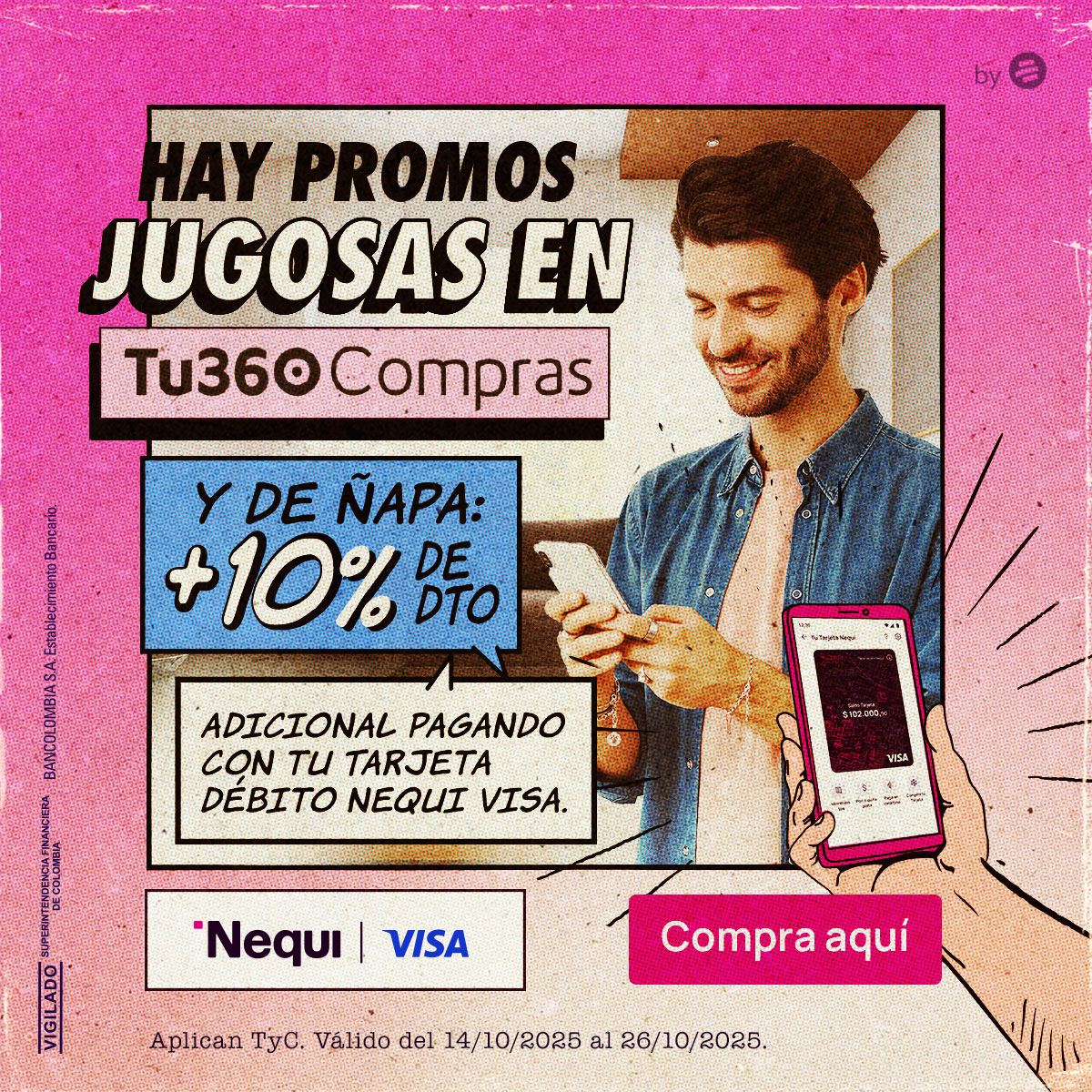 promoción en Despegar con Nequi