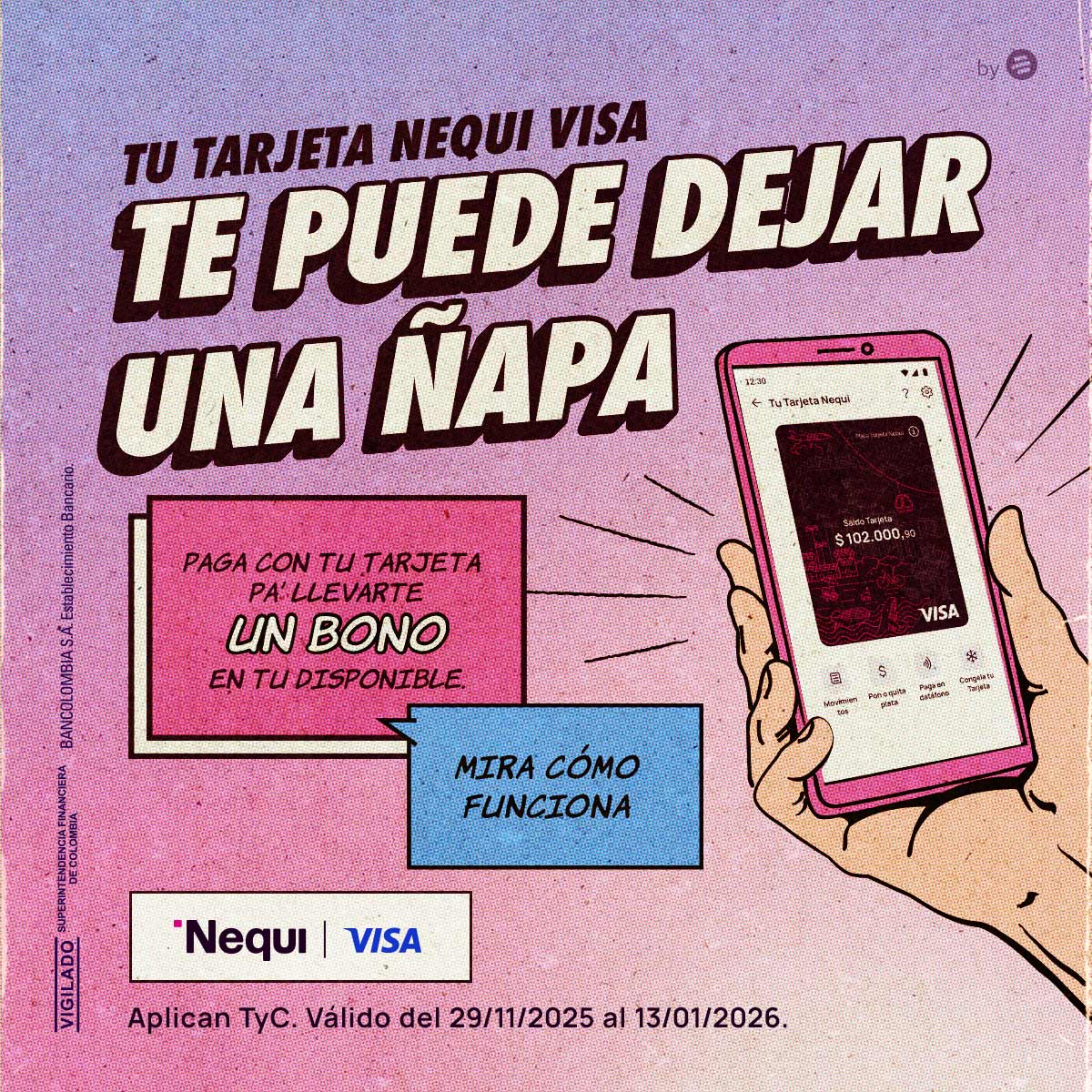 ganar plata con la tarjeta nequi