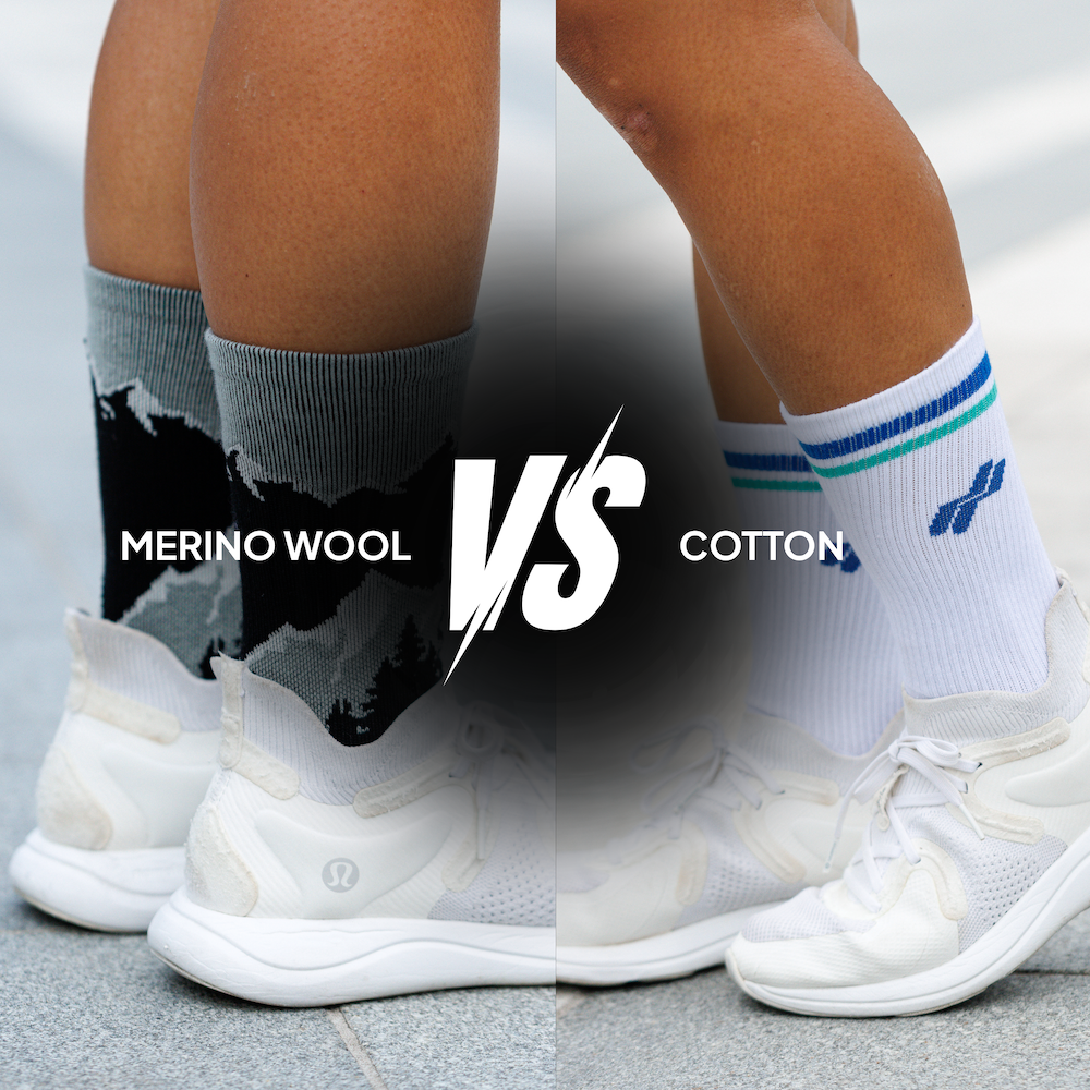 Merino Wool vs. Cotton Custom Socks: Which Should You Choose?