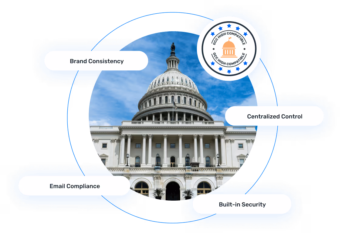 Opensense email signature brand consistency, email compliance, centralized control and come with built-in security.