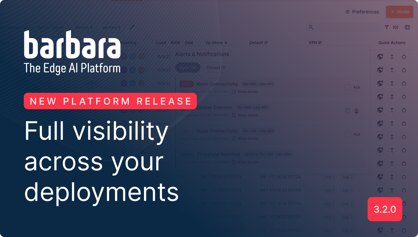 Barbara 3.2.0 Release Note