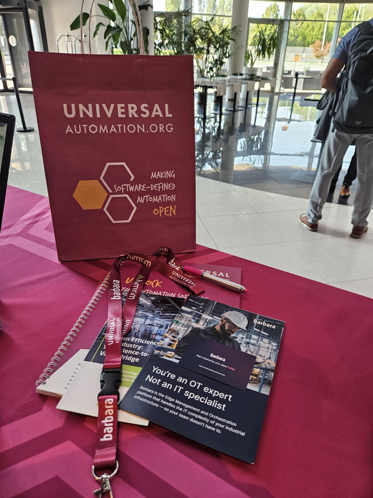 David Purón, CEO of Barbara, at the UAO Global Summit 2026 in Milan.
