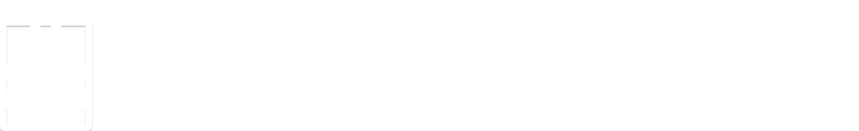 White logo