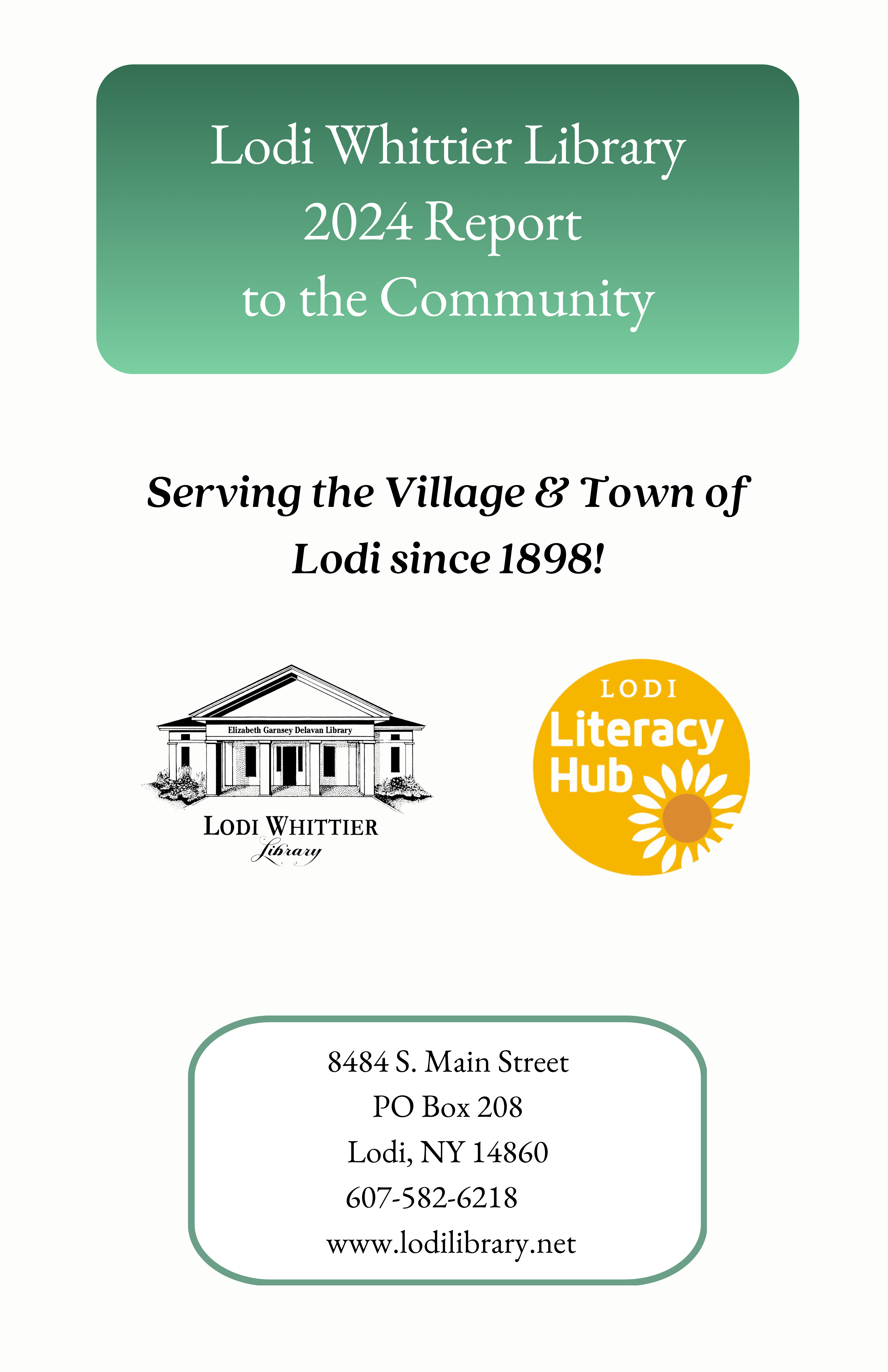 Annual Report to the Community: 2024 in Review