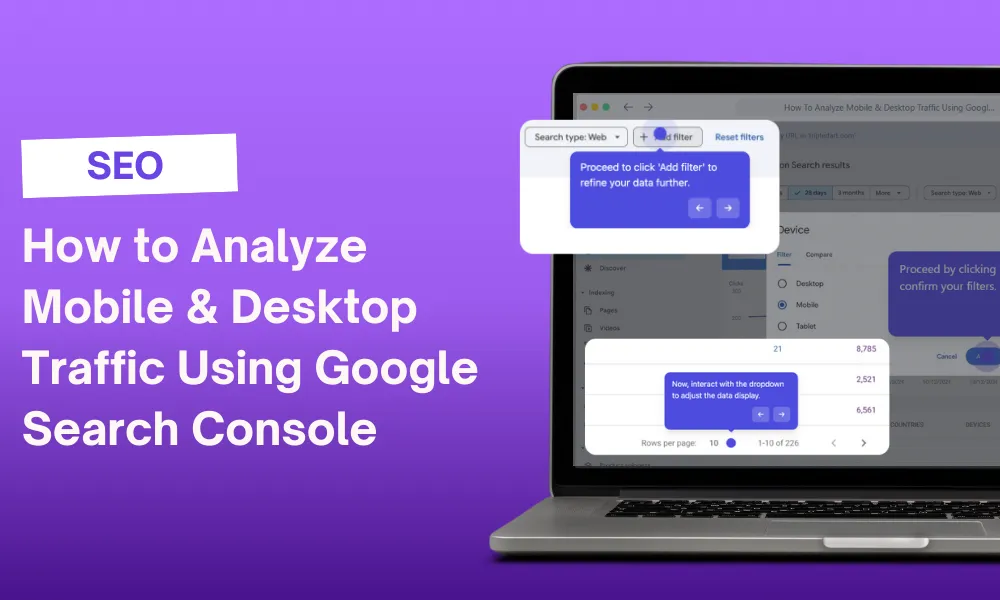 How To Analyze Mobile & Desktop Traffic Using Google Search Console