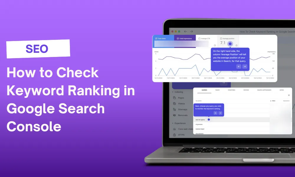 How To Check Keyword Ranking in Google Search Console