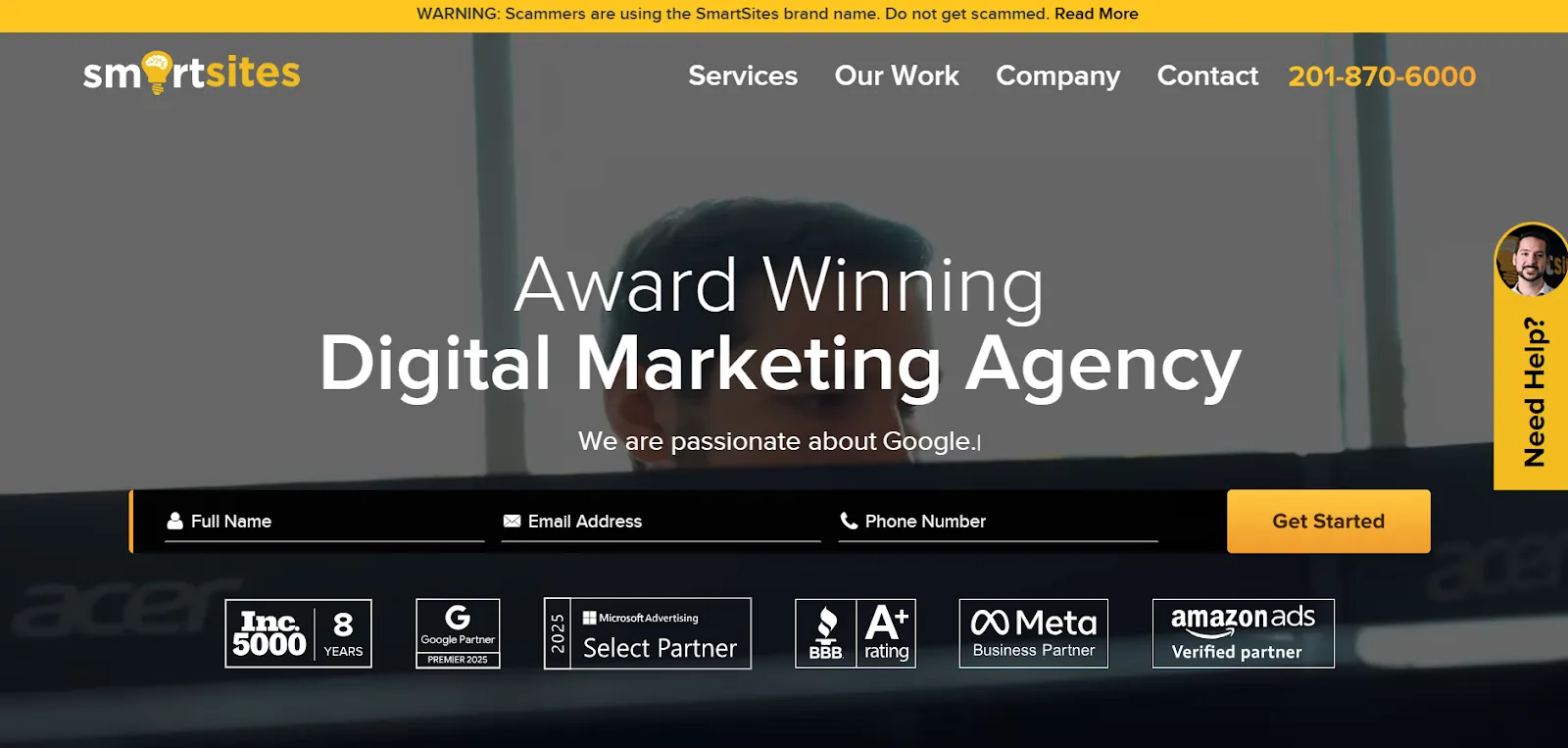 SmartSites Saas Marketing Agency