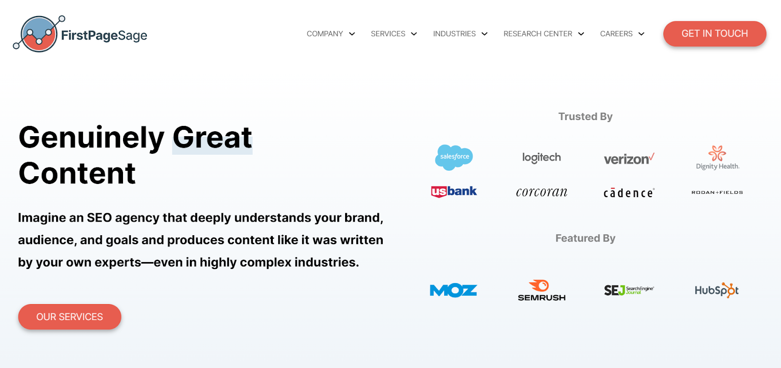 First Page Sage SEO marketing agency