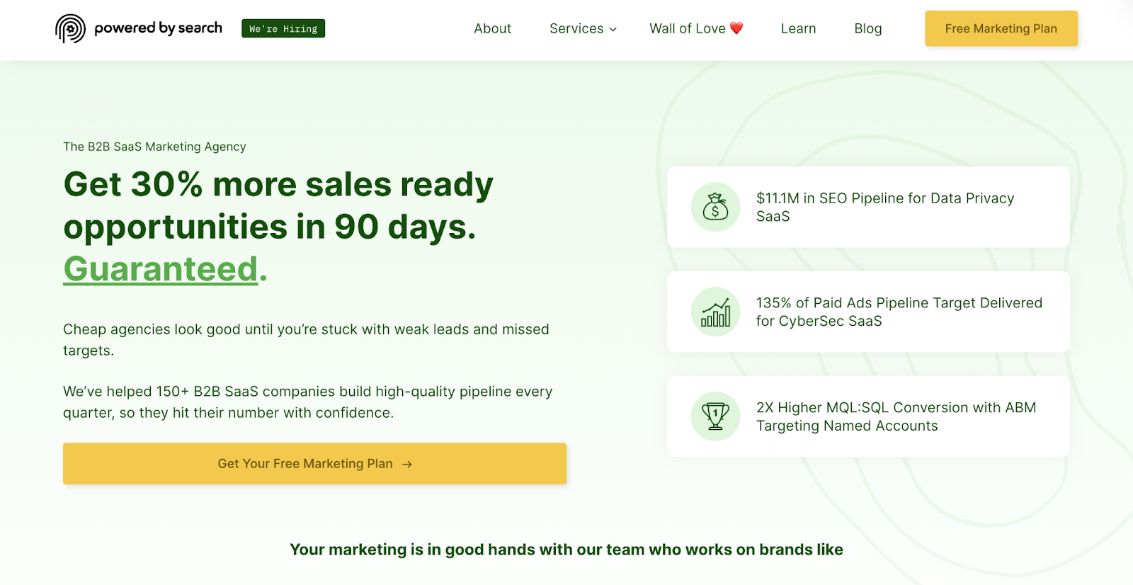 Powered by Search Homepage