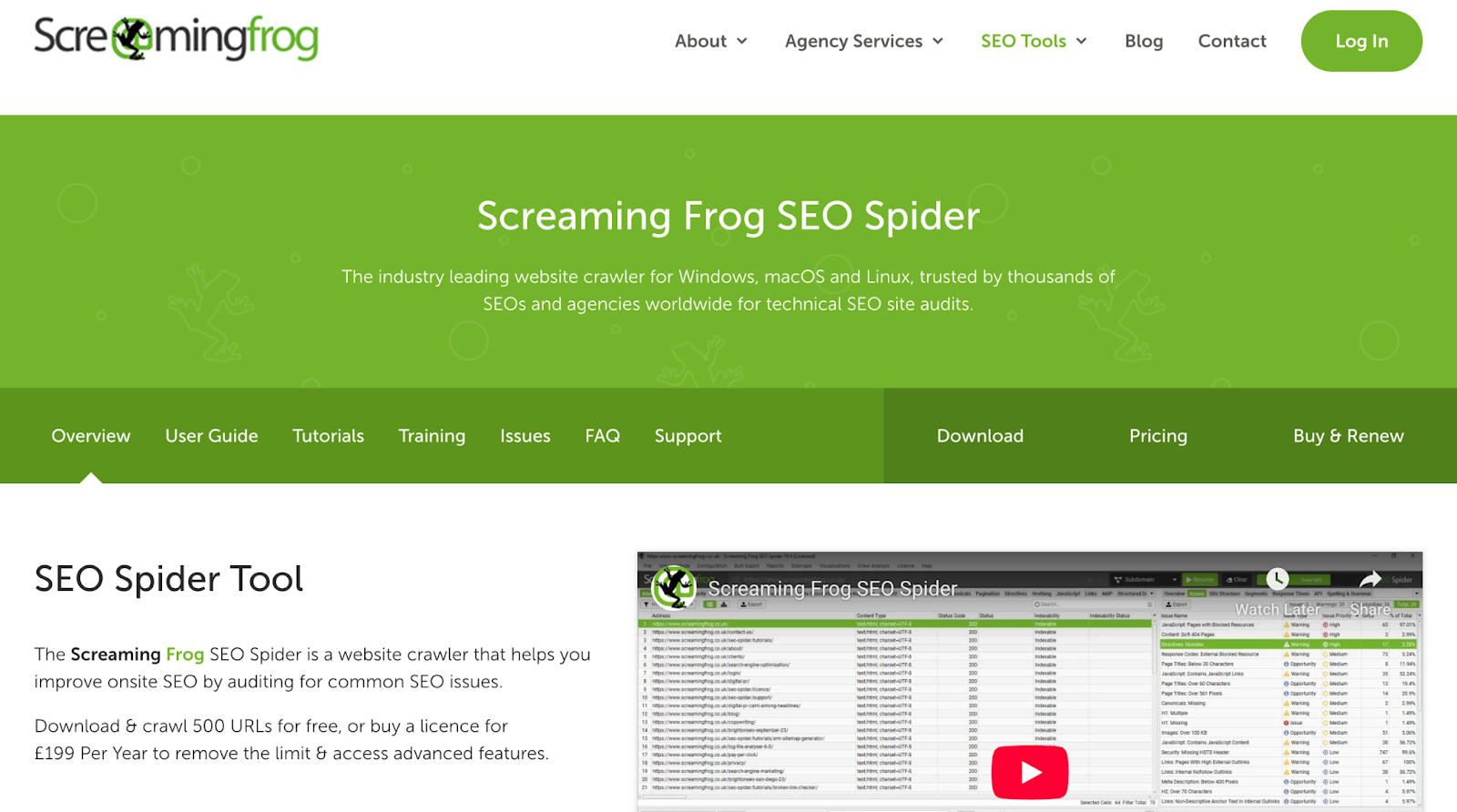 Screaming Frog